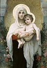 The Madonna of the Roses by William Bouguereau